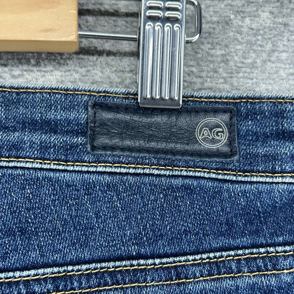 Adriano‎ Goldschmied The Legging Ankle Jeans Women Size 31R Raw Hem Denim Casual